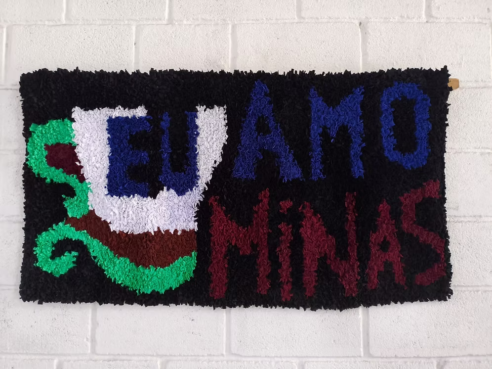 Tapete MÉDIO "Eu Amo Minas"