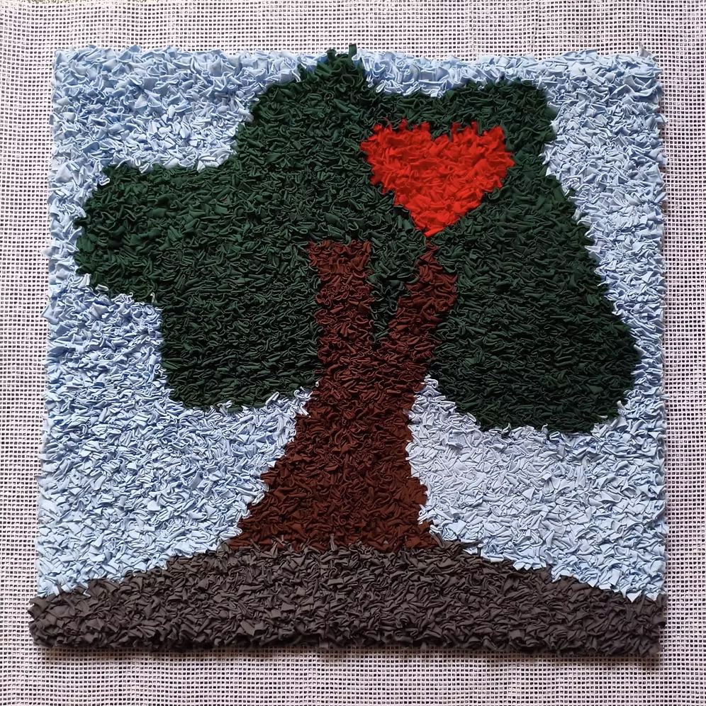 Tapete QUADRADO Árvore do Amor